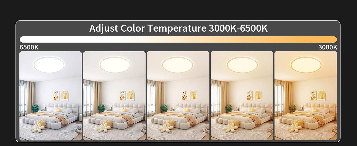 RGB led ceiling light fixtures