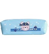 Maxmartt Cartoon Bear Pencil Case Durable Canvas Pencil Bag Large Capacity Portable Pencil Pouch ...