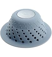 SlipX Solutions Dome Drain Protector for Shower & Tub, Fits Over Drains to Prevent and Stop Clogs...