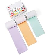 Phomemo Colorful Thermal Sticker Paper M02/M02 Pro/M02S/M03 Mini Printer, Black Character on Mint...