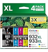 E-Z Ink Compatible Ink Cartridge Replacement for HP 932xl 933xl Ink cartridges Combo Pack to use ...