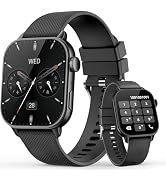 Smart Watches for Men Women, 1.85'' AMOLED HD Fitness Tracker with 100+ Sports Modes, Smartwatche...
