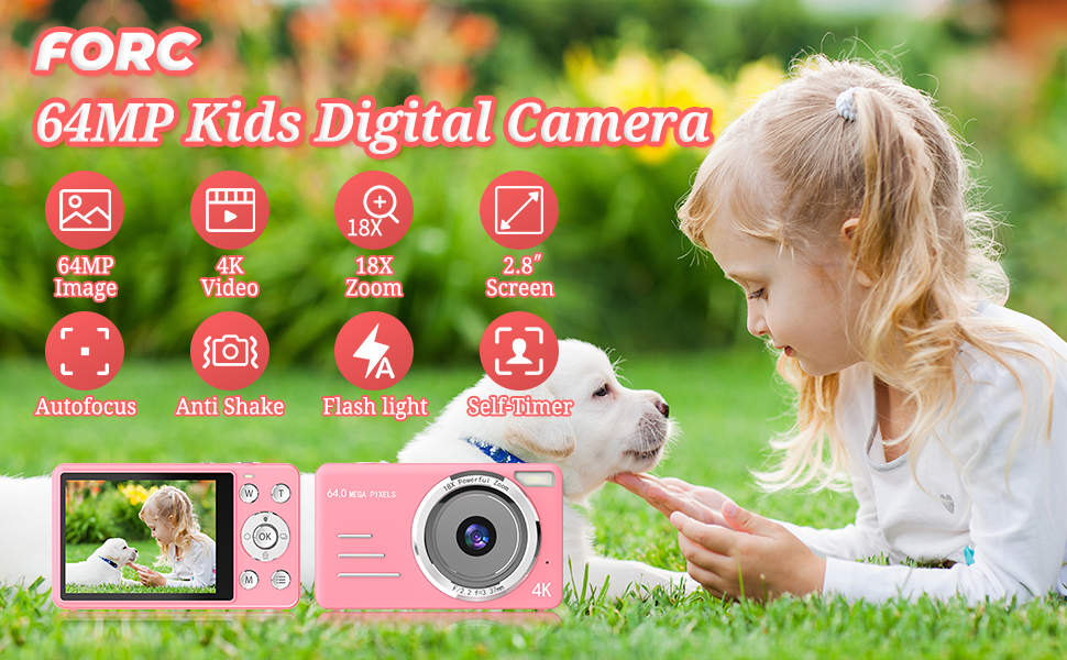 It's a meaningful gift camera for kids to cultivate their interest in photography