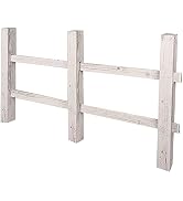 Beistle Large 3' 8" x 6' 7" Cardboard White Fence Garden Theme Party Décor- for Birthday Parties,...