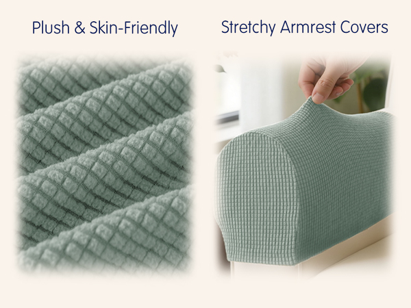 superiorly soft armchair cover