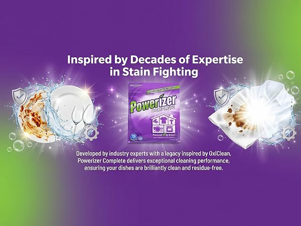 inspired by decades of expertise in stain fighting