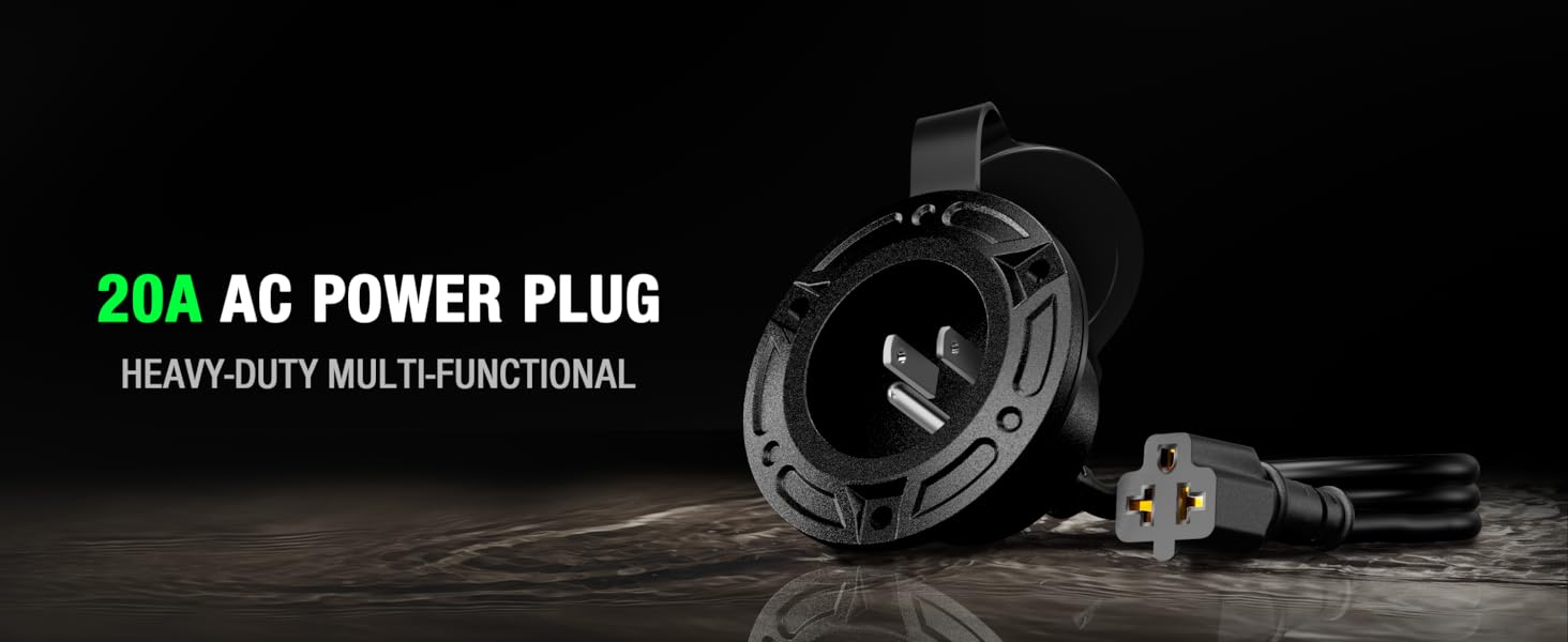 20A AC power plug