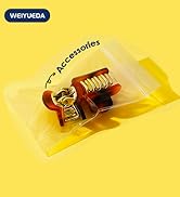 WEIYUEDA 2X3IN 1000 Counts Reclosable Zip Bags, 3.94Mil Double-Sided Thickened Clear Waterproof R...