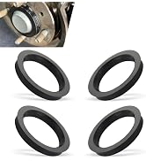 Dogary 4 PCS Automotive Wheel Hub Center Rings, Shock-absorbing Ring-shaped Wheel Hubs Replacemen...