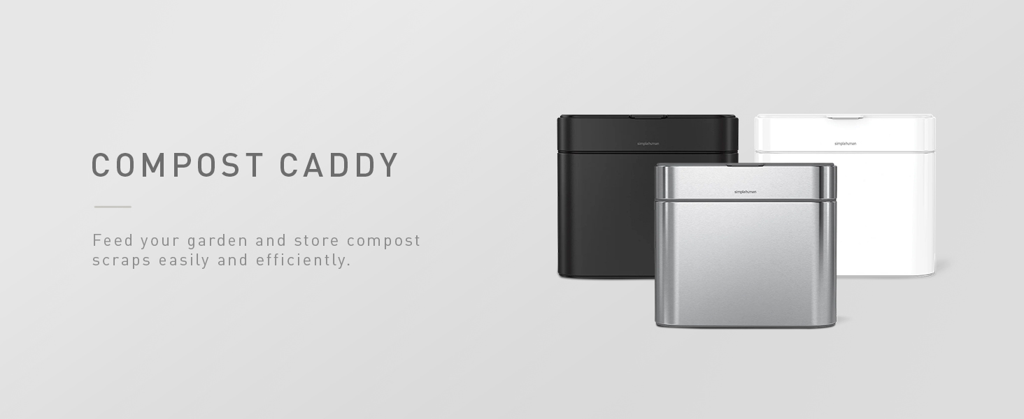 Compost Caddy | Feed your garden and store compost scraps easily & efficiently