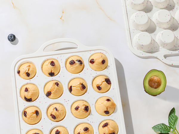 silicone muffin pan