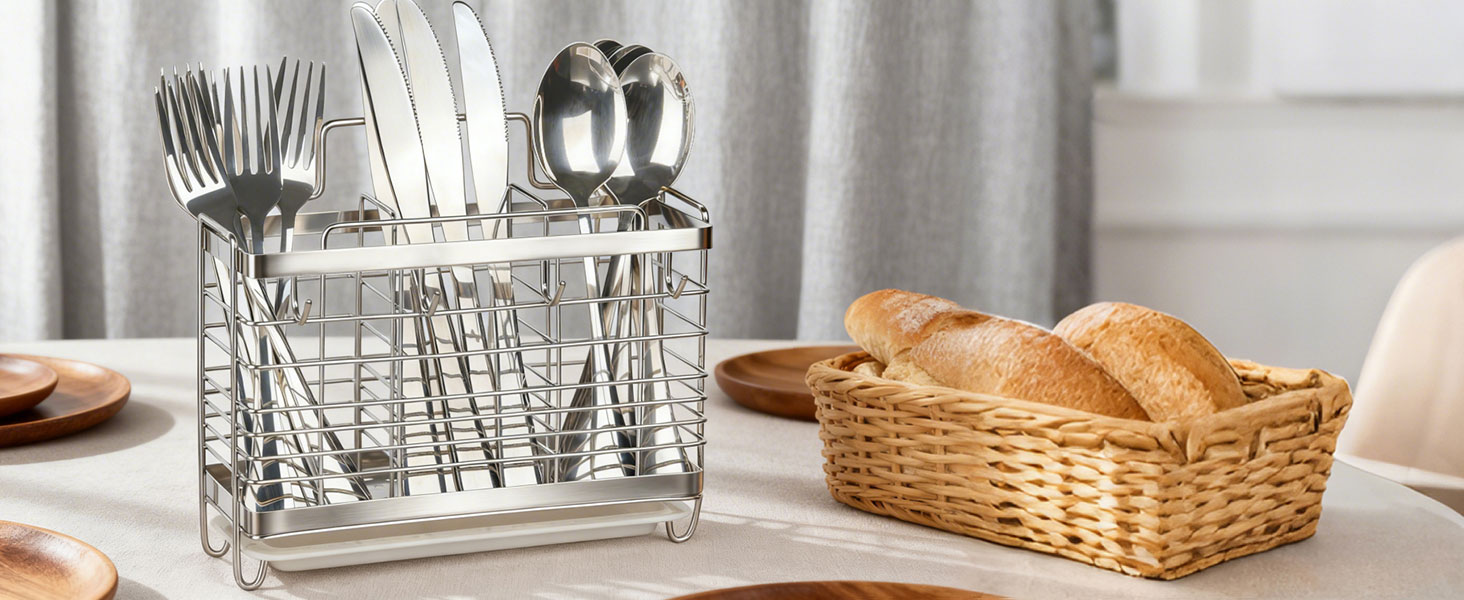 Stainless Steel Utensil Holder
