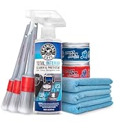Chemical Guys Car Cleaning Kit Interior 9-Piece - Total Interior Cleaner, Sticky Icky Green Apple...