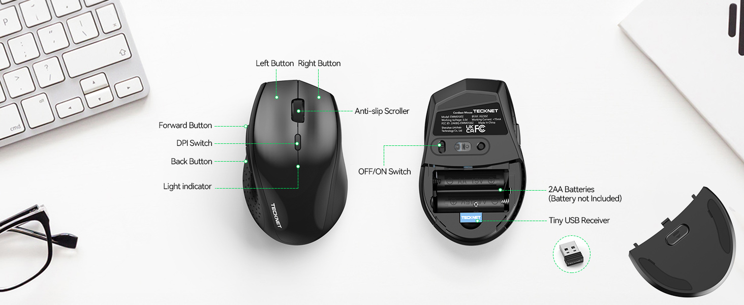 wireless mouse computer mouse