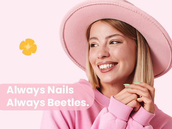 Beetles Nail Art Stickers
