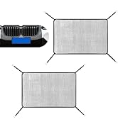 Hugwits 2 PCS Car Grille Protection Nets, 43.3" x 29.5" High-Density Front Grill Air Intake Dustp...