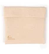 Food Huggers Reusable Sandwich Bag | Soft Touch Silicone Fabric | Mess Free, Dishwasher Safe, BPA...