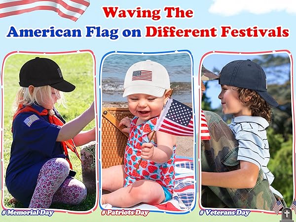 baby hat usa hat american flag hat 4th of july hat toddler cap toddler baseball cap white baby hat