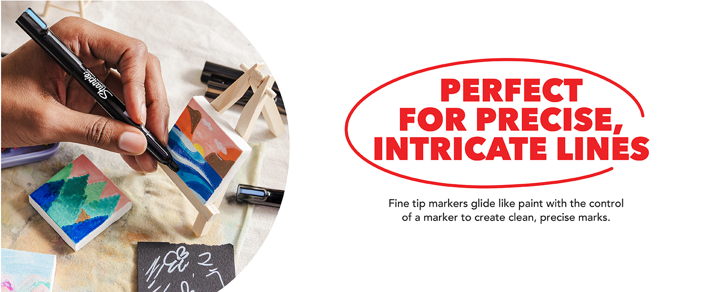 Perfect for precise, intricate lines
