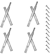 14 inch Drawer Slides 4 Pairs (8pcs) Soft Self Close Full Extension Ball Bearing Drawer Slides 3 ...