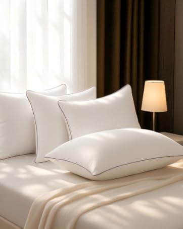 JOLLYVOGUE Pillows Queen Size Set of 2