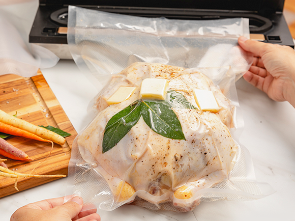 vacuum sealer bags for food seal vaccum bag rolls storage small freezer large sealing sealers