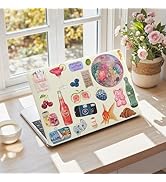 iCasso Compatible with MacBook Air 13 inch Case 2020-2018 Release A2337 M1 A2179 A1932, Cute Prot...