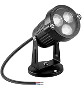 LemonBest Landscape Lights - Low Voltage Outdoor Landscape Spotlight - Waterproof LED Landscape L...