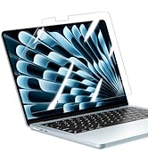 2 Pack Screen Protector for 2025 MacBook Air 13.6 inch M4 Chip A3240 Clear High Definition 5H Har...