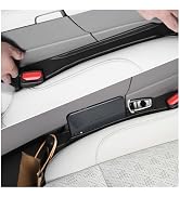 YGDMD 2PCS Car Seat Gap Filler Organizer,3 in 1 Car Seat Side Gap Filler with Hook for Avoiding D...