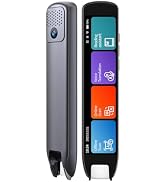 Translator Pen Dyslexia Tools for Kids, 142 Language Online/Offline Scan Reading Pen for Kids, Su...