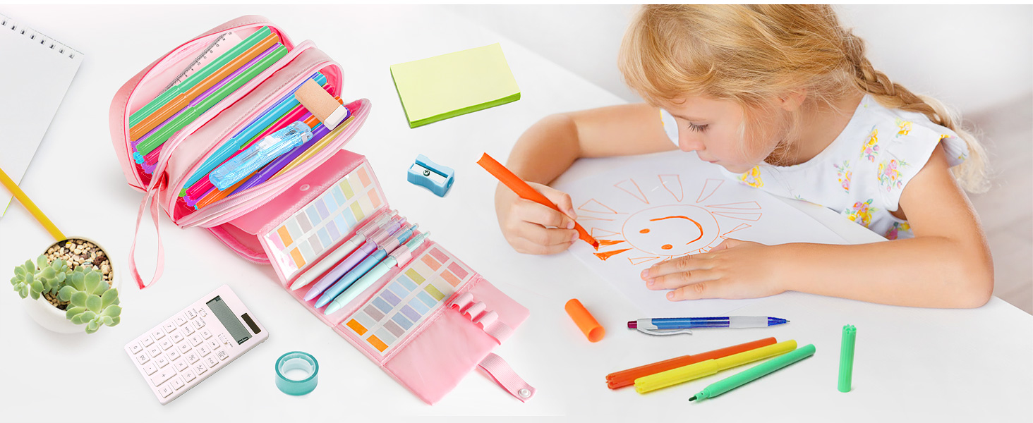 pencil case-pink