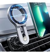 LISEN for MagSafe Car Mount, 2026 Magnetic Phone Holders for Car Air Vent Phone Mount [Ultra-Magn...