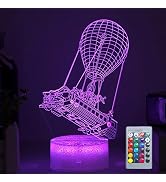 Hoofun Battle Bus Night Light: Lamps with 3D Stereo Vision and Remote Control, Desk Light for Bat...