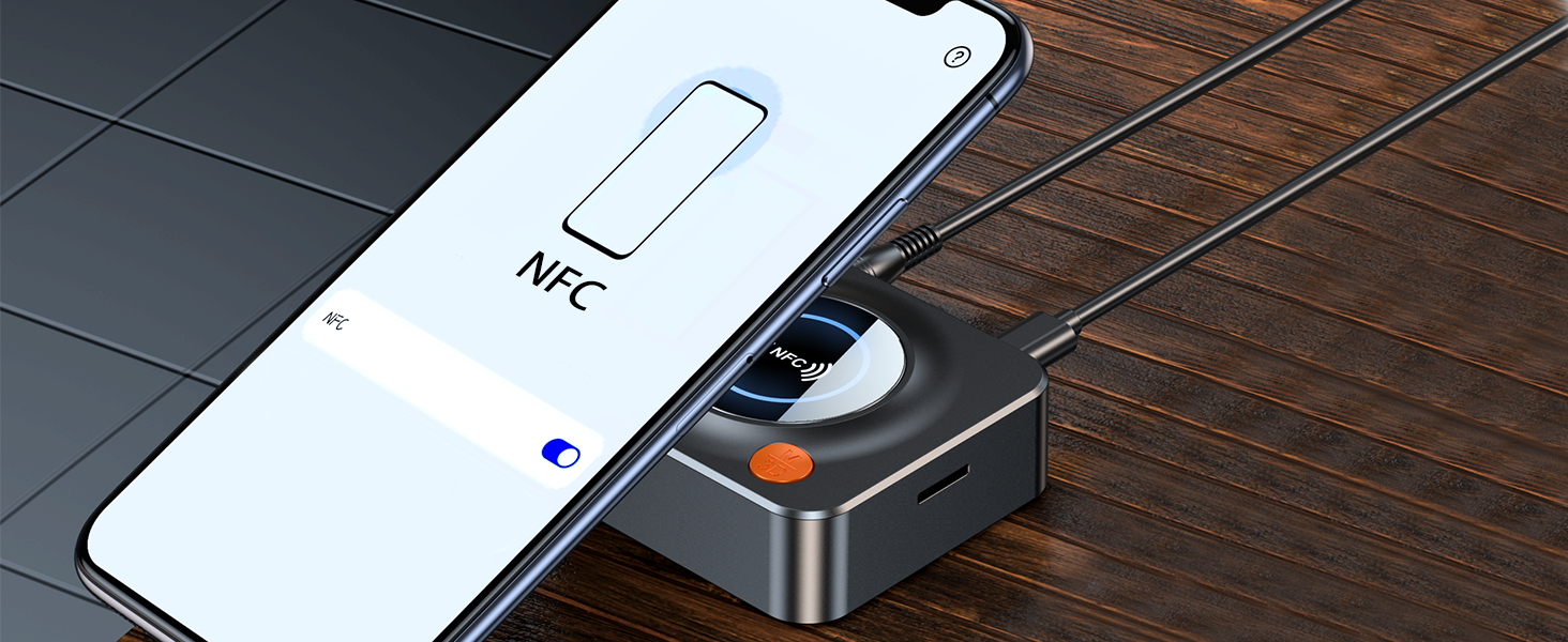 NFC Bluetooth receiver