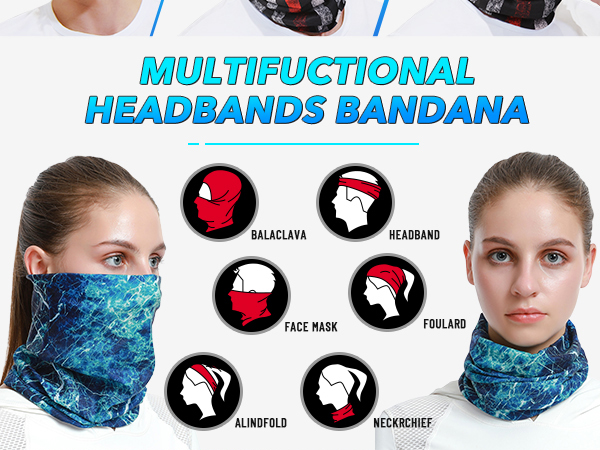 buff neck gaiters for women