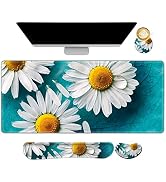 ArtSo Large Gaming Mouse Pad Set, Keyboard Wrist Rest Support + Mouse Wrist Cushion + Extended Mo...