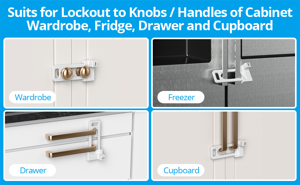 Child Locks for Cabinets