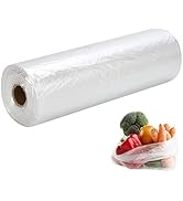 PAPRMA 12” x 20” Plastic Produce Bags, Food Storage Bags 350pcs on a Roll, Clear Produce Bag for ...