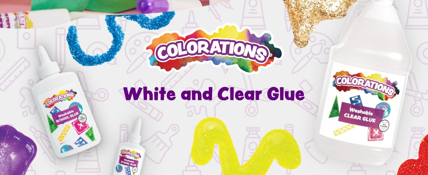 Colorations Washable Liquid Glue