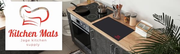 Our heat resistant mats for kitchen counter give you a good place to rest hot pans well cooking.