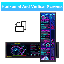 stretched bar display computer temperature display computer monitor high resolution
