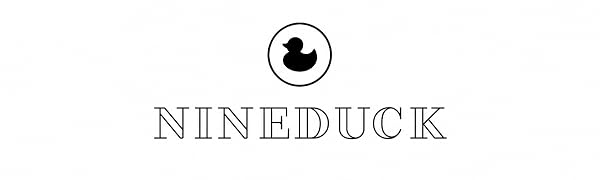 NINEDUCK brand logo with a duck icon