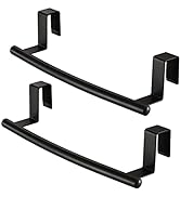 KES Over The Door Towel Rack, Kitchen Bathroom Towel Holder Storage, Over Cabinet Cupboard Door T...