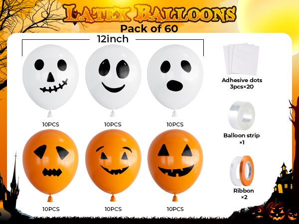 Halloween Scary Balloons