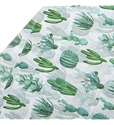 WRAPAHOLIC Gift Wrapping Tissue Paper - 25 Sheets 19.7x27.5 Inch Watercolor Cactus Print Gift Wra...