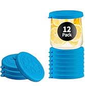 VOLCANOES CLUB Oui Yogurt Jar Lids Silicone | Covers Fit For 5 Oz Oui Yogurt Glass Jars | Perfect...