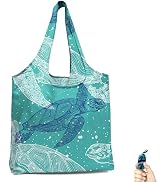 BeeGreen Reusable Grocery Shopping Bag -Travel Tote Bag - Foldable Compact Sturdy Bags
