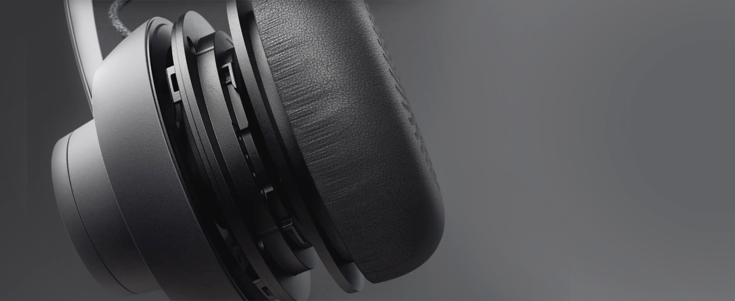 zoom of zone 750 wired on-ear headset with noise-cancelling microphone