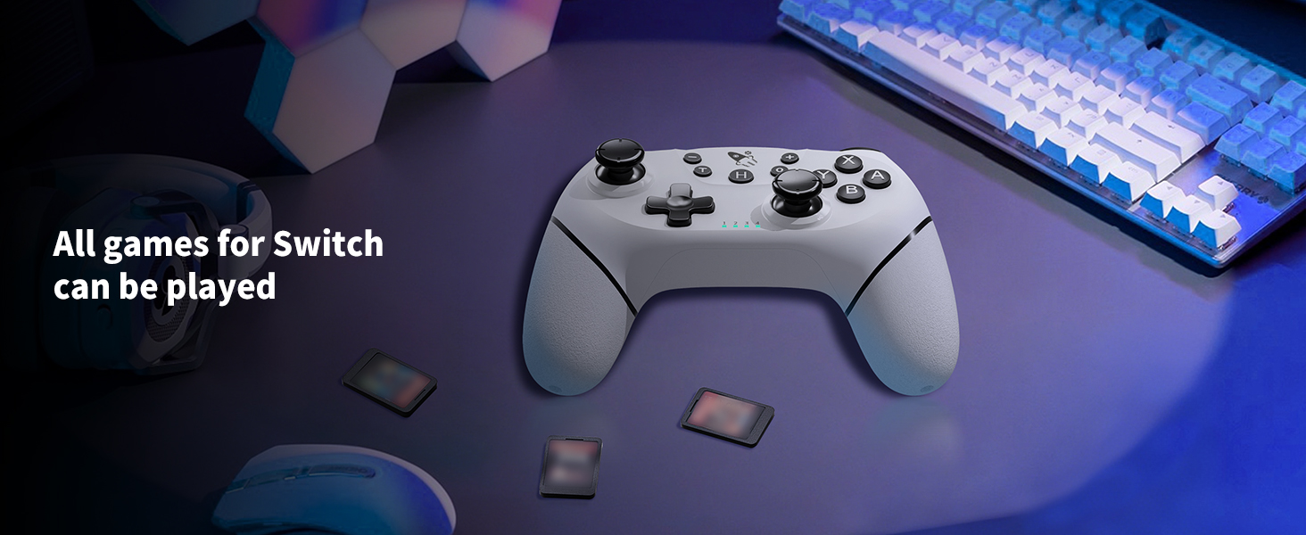 AceGamer Wireless Controller for Nintendo Switch